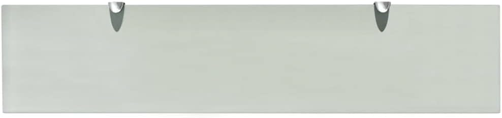 vidaXL 2X Regal Schwebend Wandregal Glasregal Glasboden Glasablage Badablage Wandablage Badregal Abl