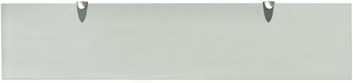 vidaXL 2X Regal Schwebend Wandregal Glasregal Glasboden Glasablage Badablage Wandablage Badregal Abl