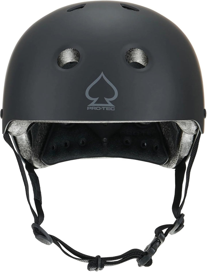 Pro Tec Skate-Helm, Zertifiziert Matte Black S, Matte Black S