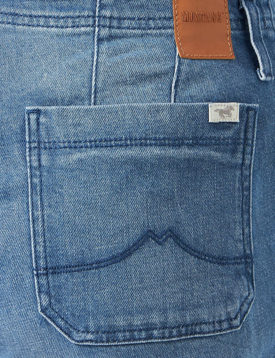 MUSTANG Damen Style Charlotte Tapered Jeans 28W / 32L Mittelblau 602, 28W / 32L Mittelblau 602