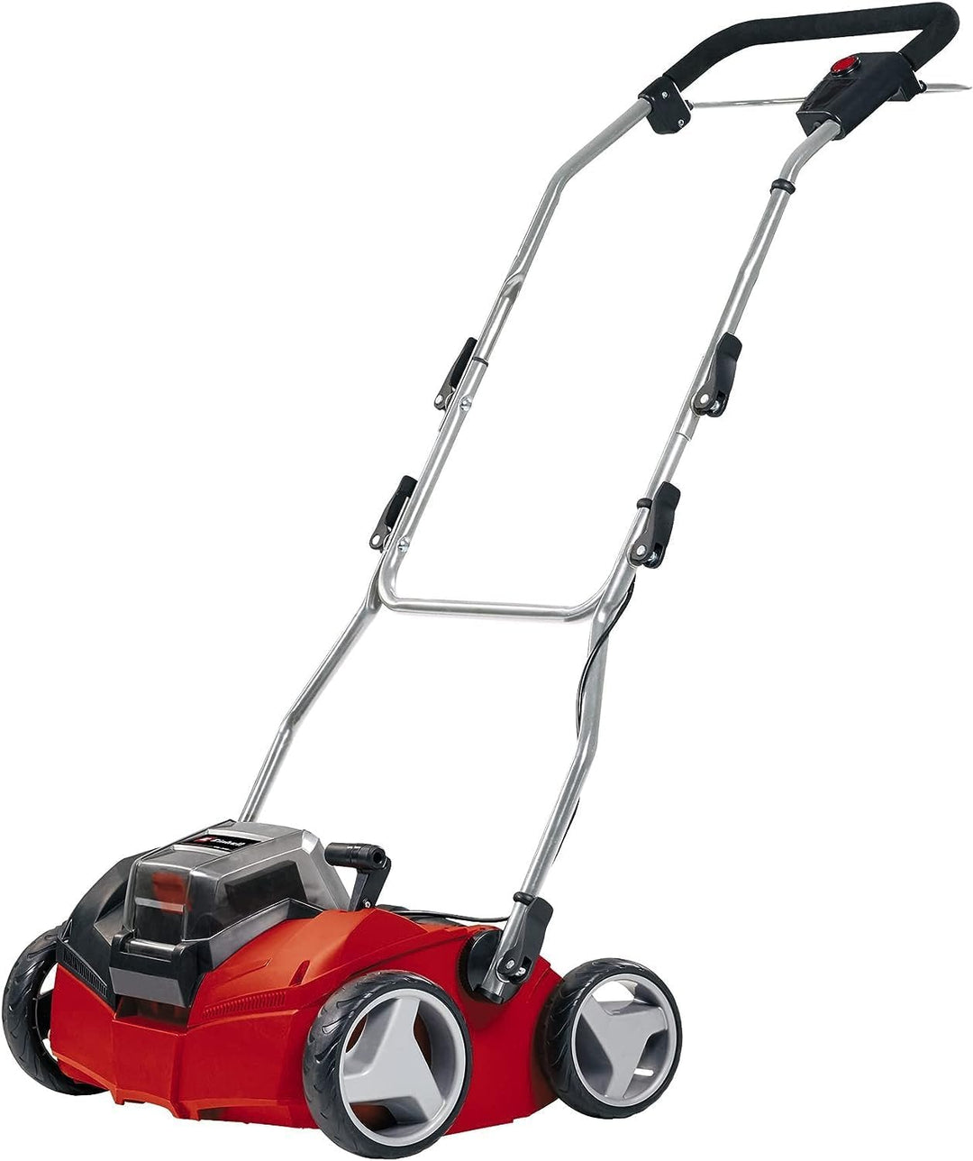 Einhell GE-SC 35/1 Li Solo Vertikutierer (2x18V, 35cm Arbeitsbr., bis 9mm Arbeitst., bürstenloser El