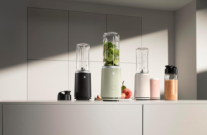 WMF Mix & Go Touch - frosty green, Smoothie Maker, Personal Blender, Einhandbedienung, 500 W Leistun