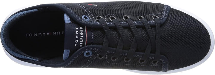 Tommy Hilfiger Herren Lightweight Textile Fm0fm04426 Cupsole Sneaker, Blau Desert Sky