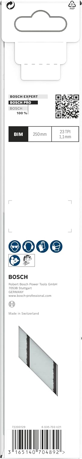 Bosch 3x PRO Metal Sandwich precise T1018AFP Stichsägeblatt (für Sandwich-Metall, Sandwich-Metall, L