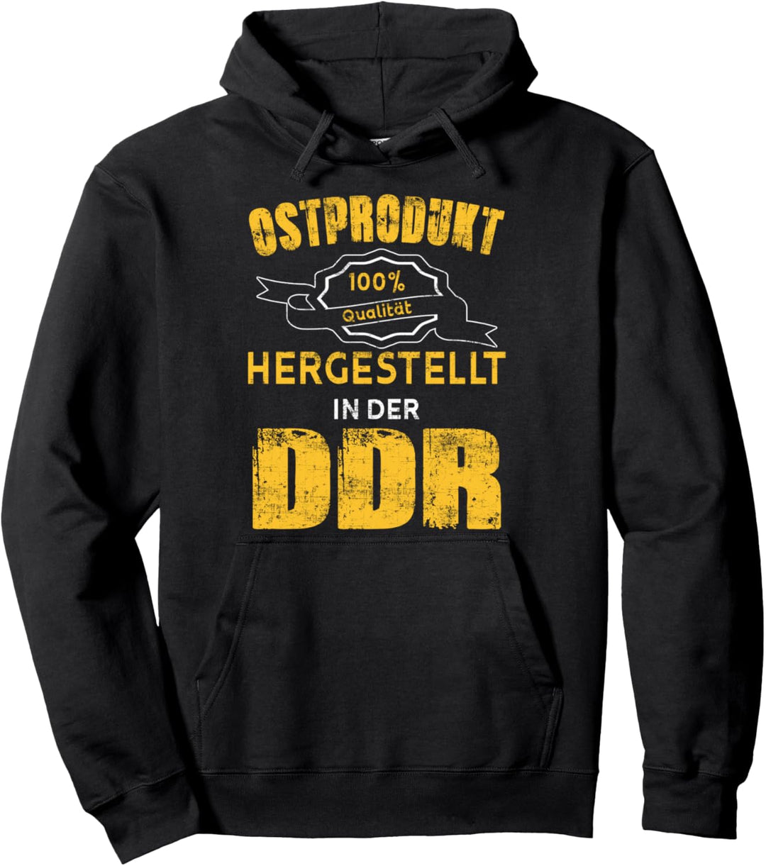 Sachsen Anhalt Moped Osten Ostprodukt hergestellt in der DDR Pullover Hoodie