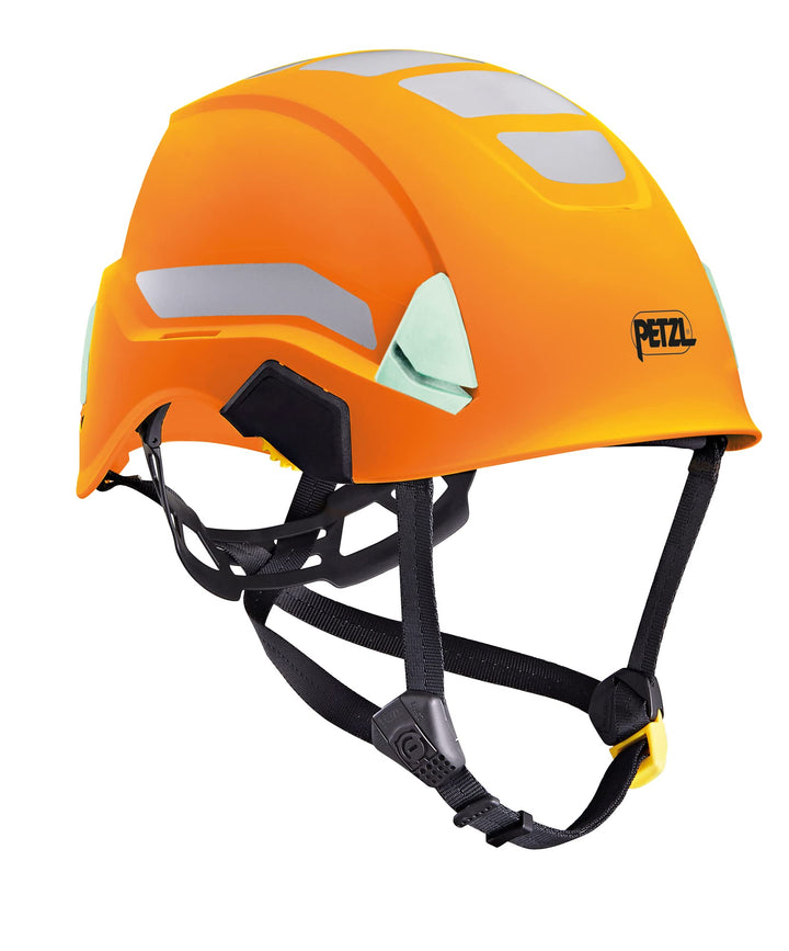 PETZL Unisex-Adult A020CA01 Strato HI-VIZ Helmet ORANGE, solid, one Size, solid