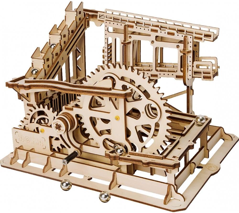 Robotime LG502 Marmorbahn, Wood, COG Coaster