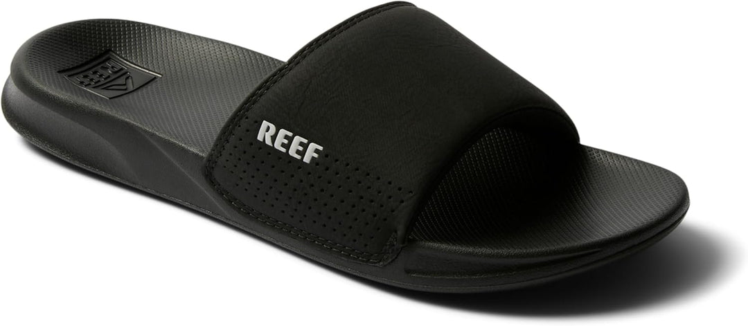 Reef Herren One Slide Schiebe-Sandalen 42 EU Schwarz Black Bla, 42 EU Schwarz Black Bla