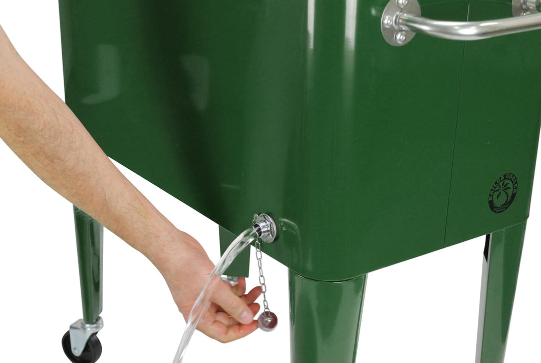 Kailua Cooler - Kühlbox, Kühlwagen, Getränkekühler British Racing Green, British Racing Green