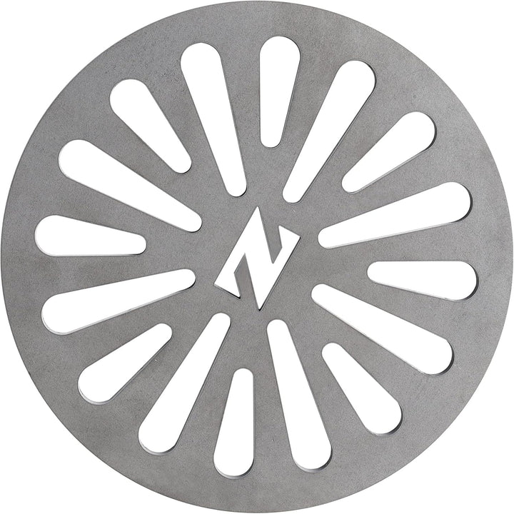 WELL GRILL Rundrost Ø 18 cm Feuerrost Kaminrost Ofenrost für viele Ofen, Kamine und Kaminöfen, Massi