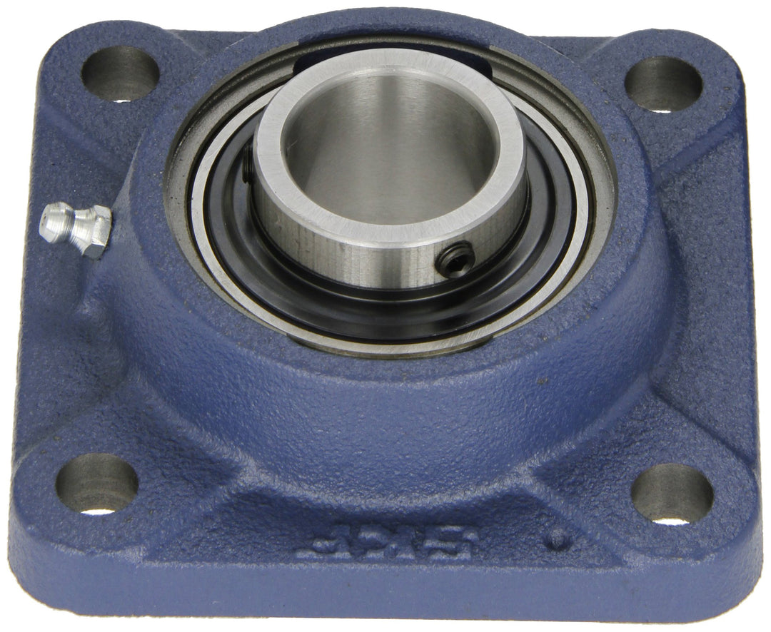 SKF fy-tf Serie Kugellager Flansch, Einheit, 4 Bolt Löcher, Wirbel Lock, regreasable, Kontakt und Fl