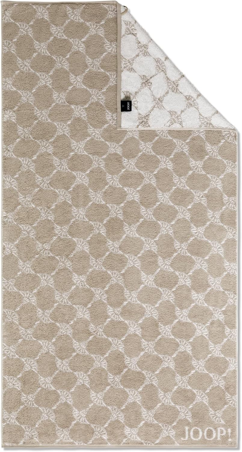 Joop! Handtücher Classic Cornflower 1611 Sand - 30 Duschtuch 80x150 cm Beige, Duschtuch 80x150 cm Be