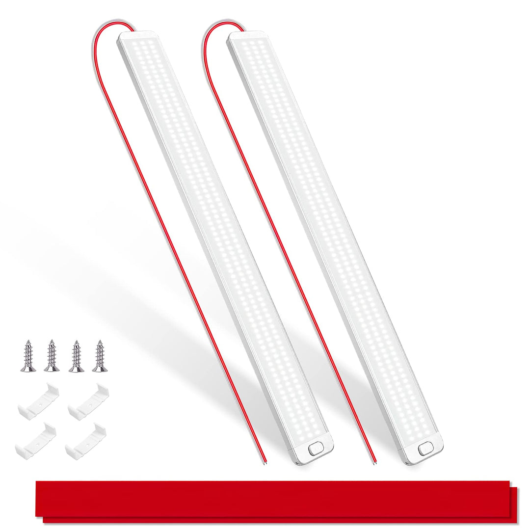MERTTURM 228LED Leiste 12V(40cm), 12 Volt LED Lampe 10W 1000LM, LED Auto Innenraumbeleuchtung Lichtl