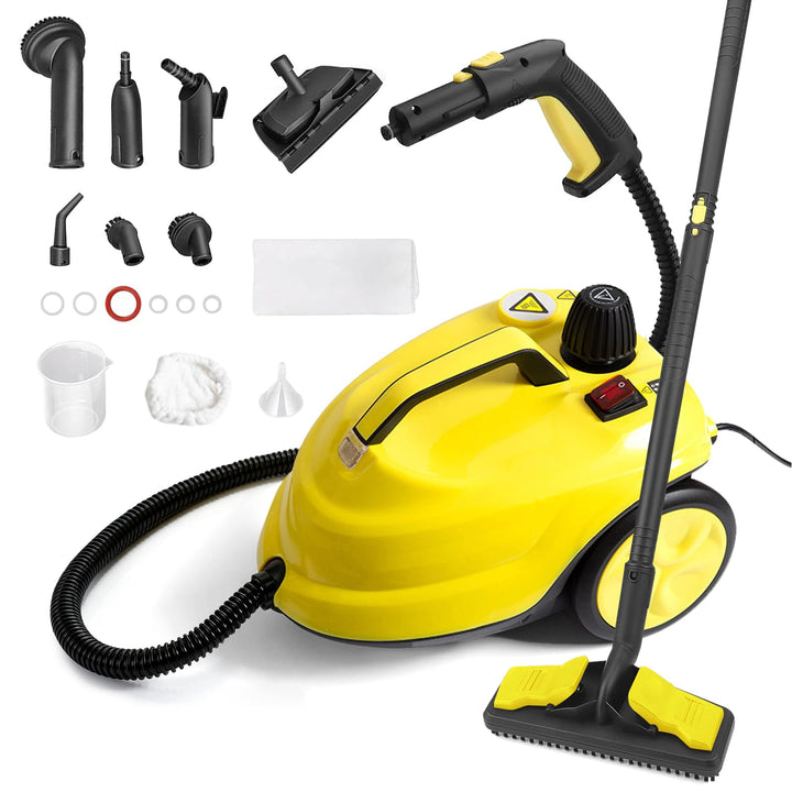 Dampfreiniger 2000W, Dampfdruck 5 Bar, Mehrzweck Dampfreiniger, Dampfreiniger Handgerät, Flächenleis