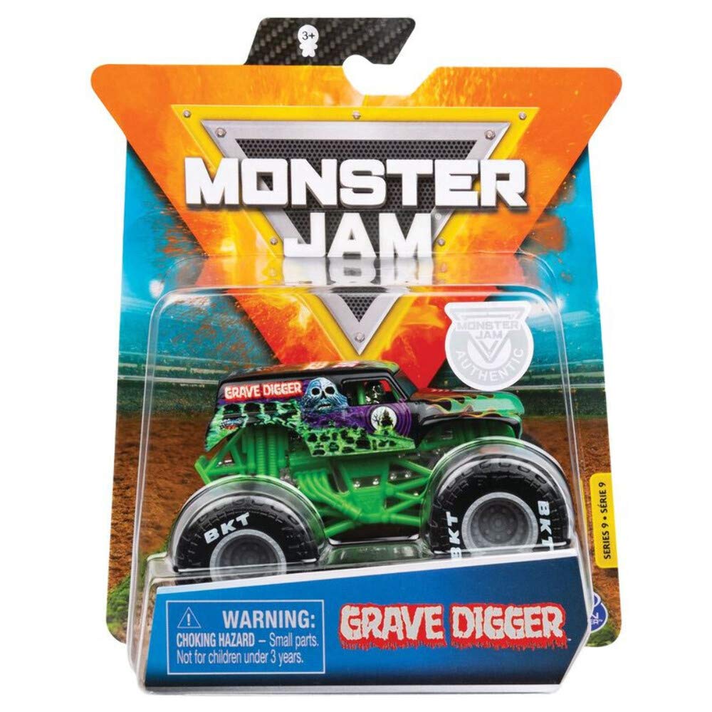 Monster Jam 2020 Spin Master 1:64 Druckguss Monster Truck mit Armband: Legacy Trucks Grave Bagger Le