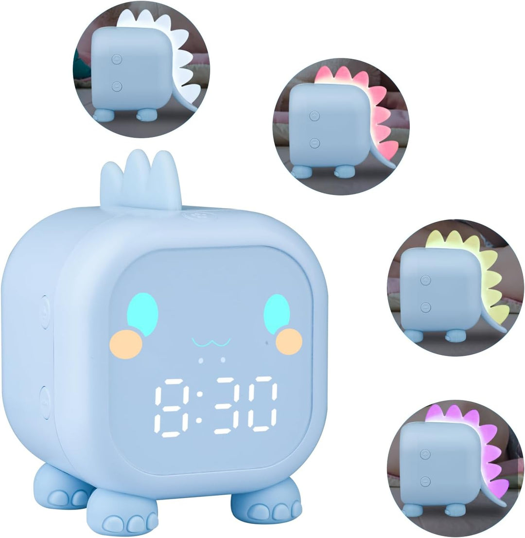 Digitaler Kinderwecker für Jungen Und Mädchen 4–16 Jahre | Multifunktionaler Wecker Kinder mit Bunte