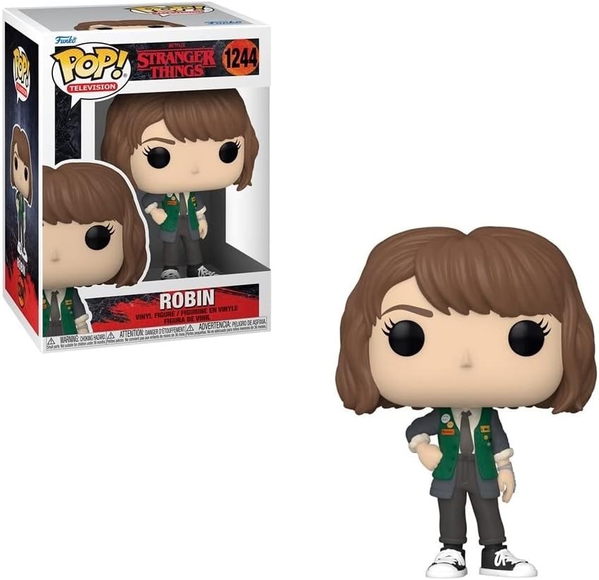 Funko Pop! TV: Stranger Things - Robin - Vinyl-Sammelfigur - Geschenkidee - Offizielle Handelswaren