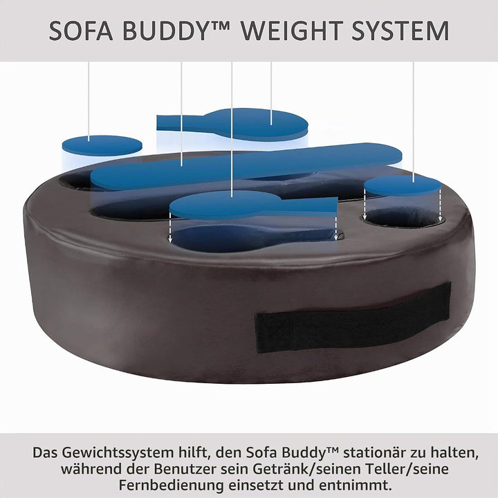 MOOKUNDY Sofa-Buddy Praktischer Couch-Becherhalter, Couch-Untersetzer, Sofa-Becherhalter Das perfekt