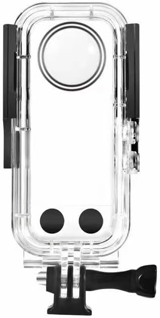 Insta360 X3 Panoramic Camera Waterproof Case, 195FT/60M IPX8 Certified Sports Underwater Swimming Di