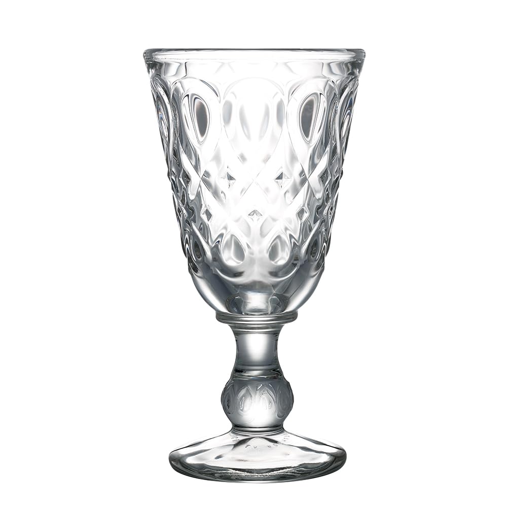 La Rochère Weinglas Lyonnais Klar 230 ml - 6 Gläser - schöne Weingläser für romantische Abende mit R