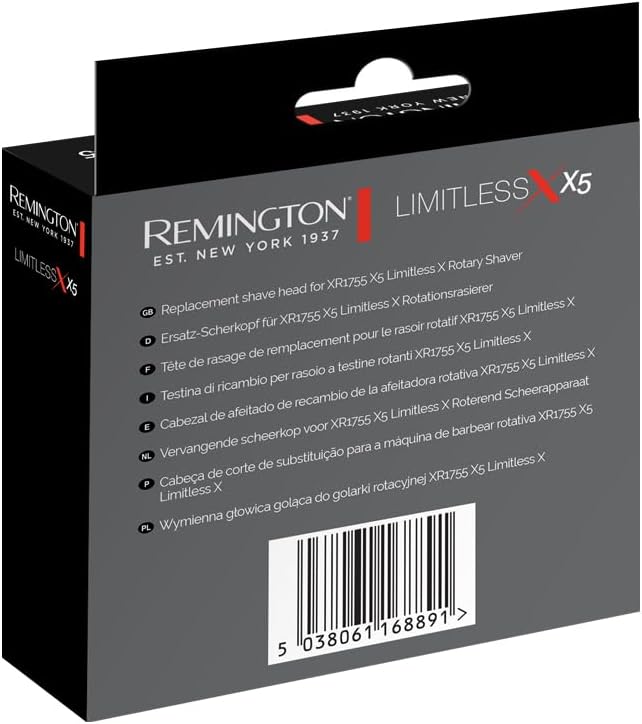 Remington Ersatz Rasierkopf [für Rotationsrasierer XR1755] Ersatzteil für Rotationsrasierer X5 Limit