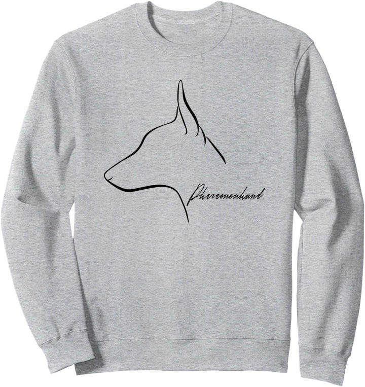 Pharaonenhund Profil Windhund Hunderasse Hund Hunde Sweatshirt