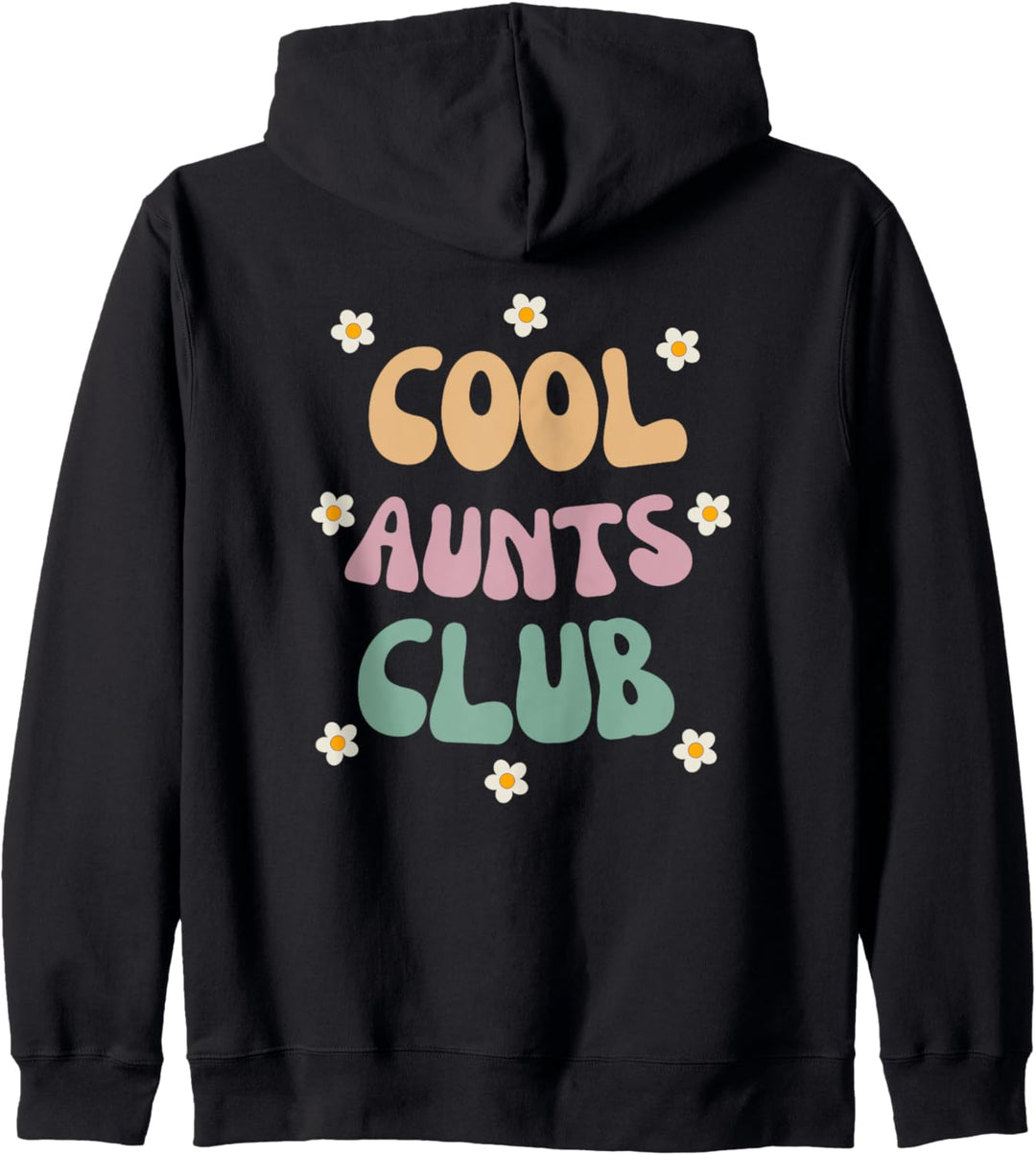 Floral Cool Aunts Club Retro Funty Auntie Again Kapuzenjacke