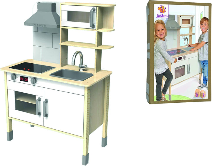 Eichhorn 100002494 Spielküche, Mehrfarbig, 36 x 69 x 99,5 cm