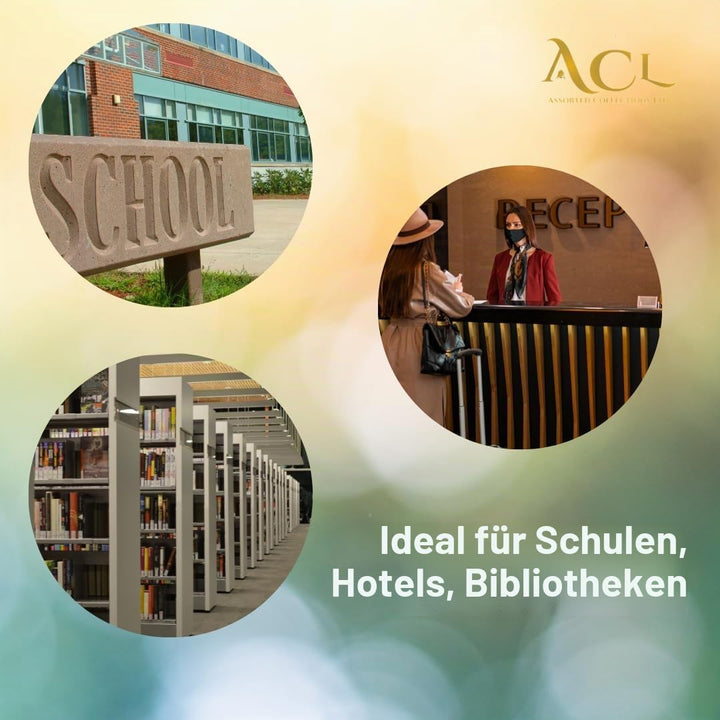 ACL Traditionelle Holzgriff Messingglocke | Last Order Bell mit Metallklöppel | Ideal für Hotel, Emp