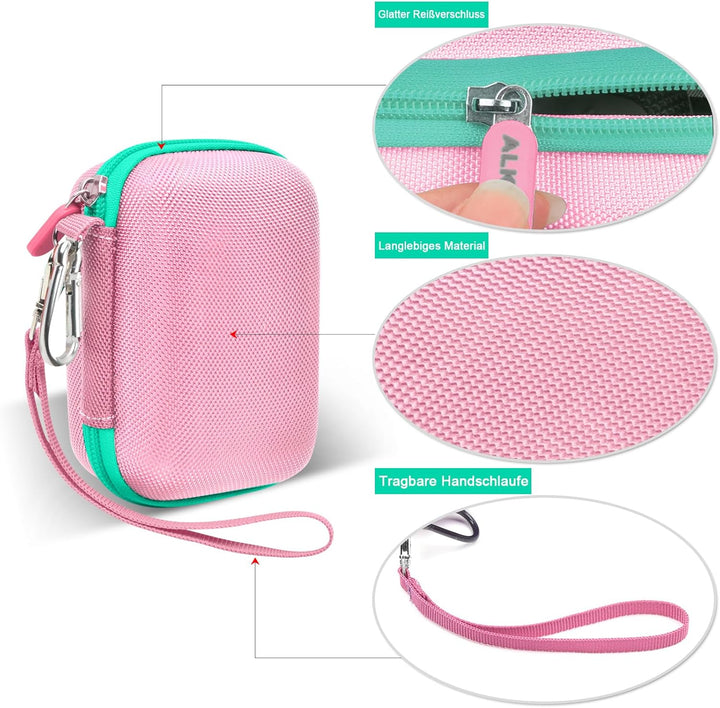 Tragetasche Kompatibel mit JBL Go 4 - tragbarer Bluetooth-Lautsprecher Box Pro Sound, Auch für Go 3/