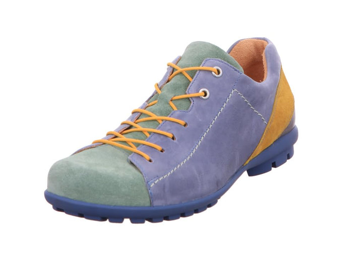 Think! Herren Kong_3-000590 Nachhaltige WechselfussbettSchnürhalbschuhe 41 EU 8020 Denim Kombi, 41 E