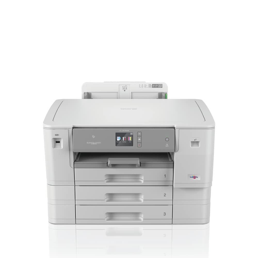 Brother HLJ6100DWRE1 Tintenstrahldrucker, 3x 250 Blatt Papierkassette, Farbe, 3x 250 Blatt Papierkas