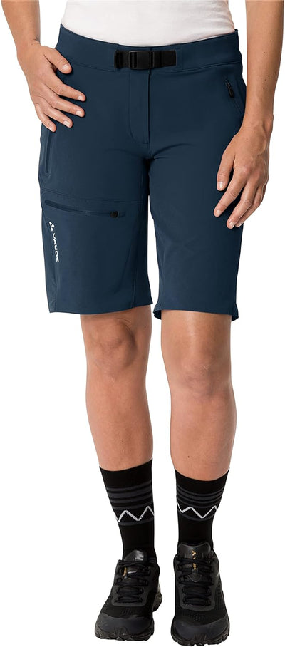 VAUDE Damen Hose Women's Badile Shorts 42 Dark Sea Uni, 42 Dark Sea Uni