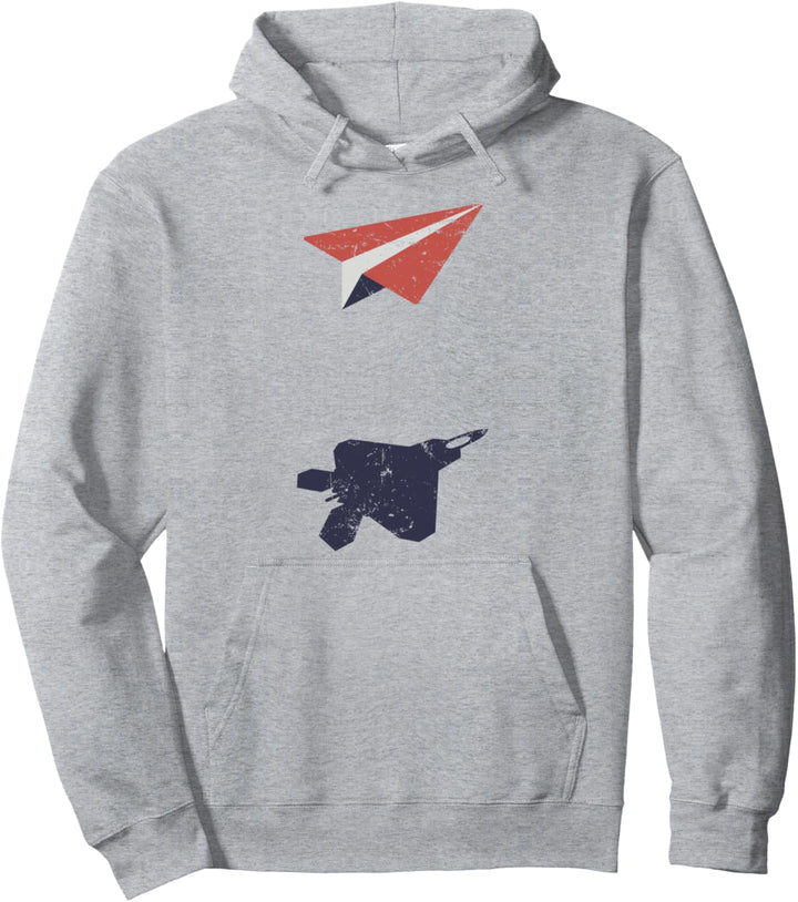 Kampfjet-Pilotengeschenk Vintage Pullover Hoodie