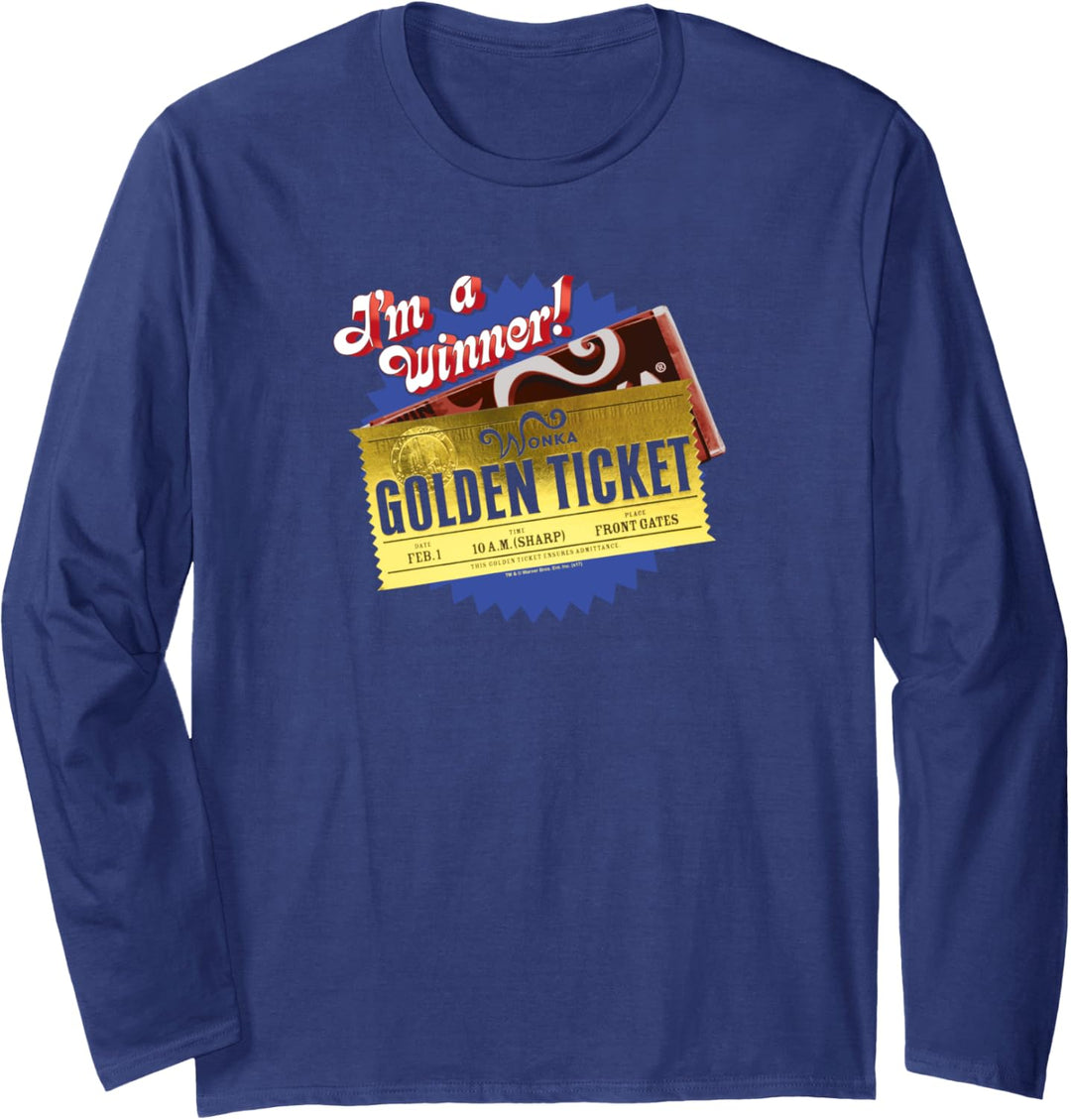 Charlie and the Chocolate Factory Ticket Langarmshirt