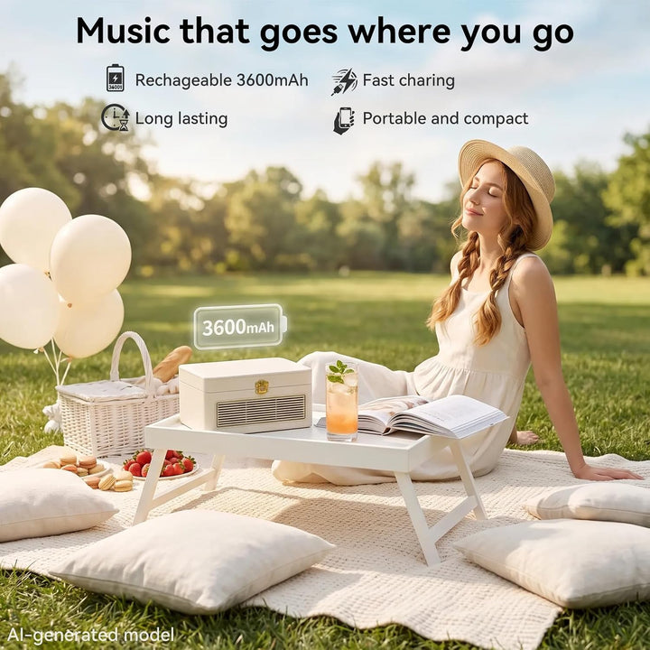 CD Player Tragbar Bluetooth: Kegaudio Radio mit CD-Player Tragbarer mit Lautsprecher Fernbedienung U