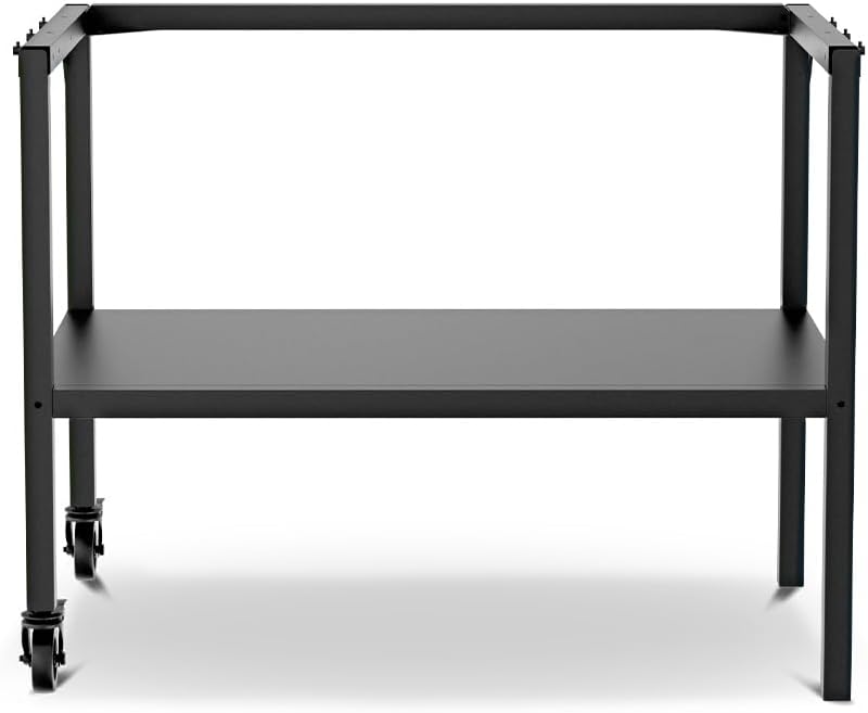 cozze 900 Station Outdoor Tisch für Pizzaofen &amp; Grill – Robuster Grillwagen aus verzinktem Stahl, fa