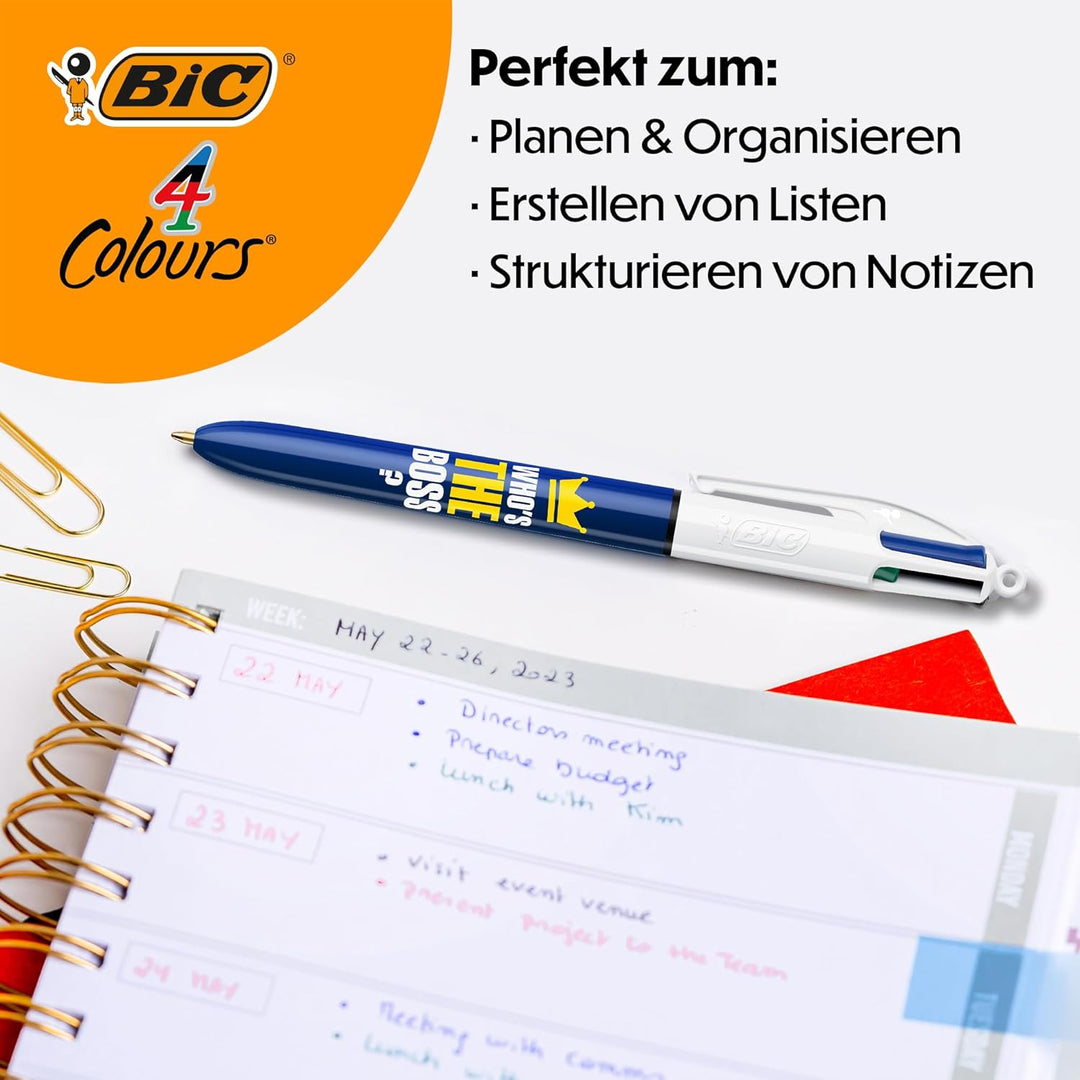BIC Kugelschreiber 4 Farben Sätze