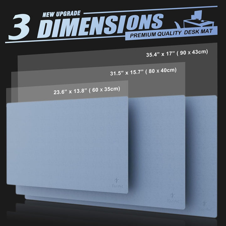 Knodel Tischunterlage, Schreibtischunterlage, PVC Tischunterlage, Laptop Tischunterlage, wasserdicht