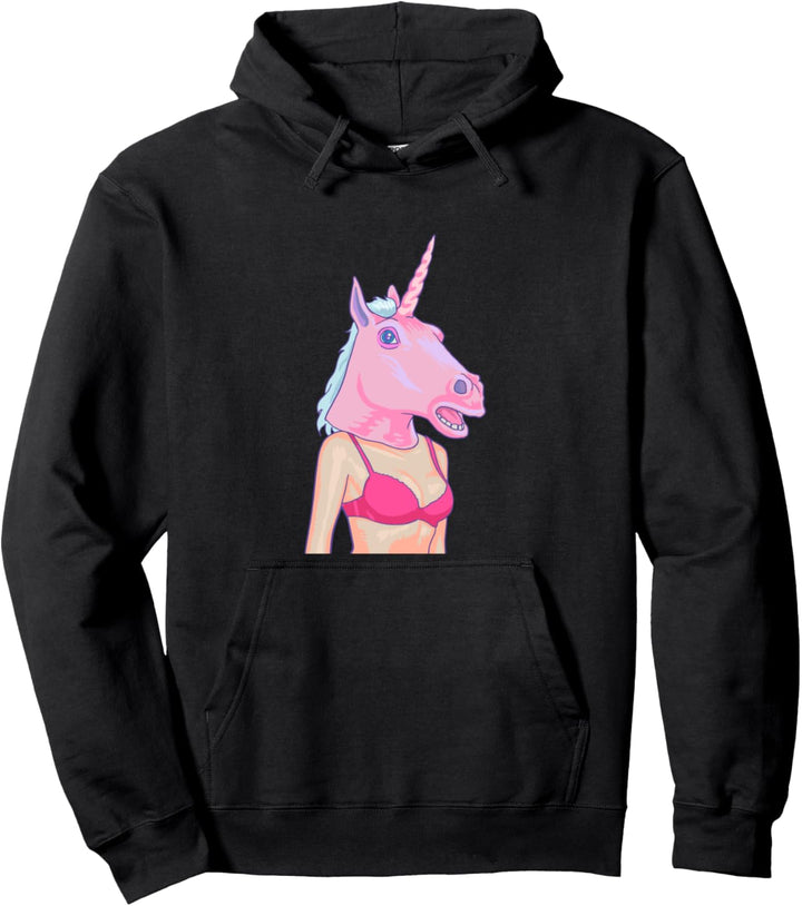 Pastell Goth Einhorn Mädchen Goth Geschenk Pullover Hoodie