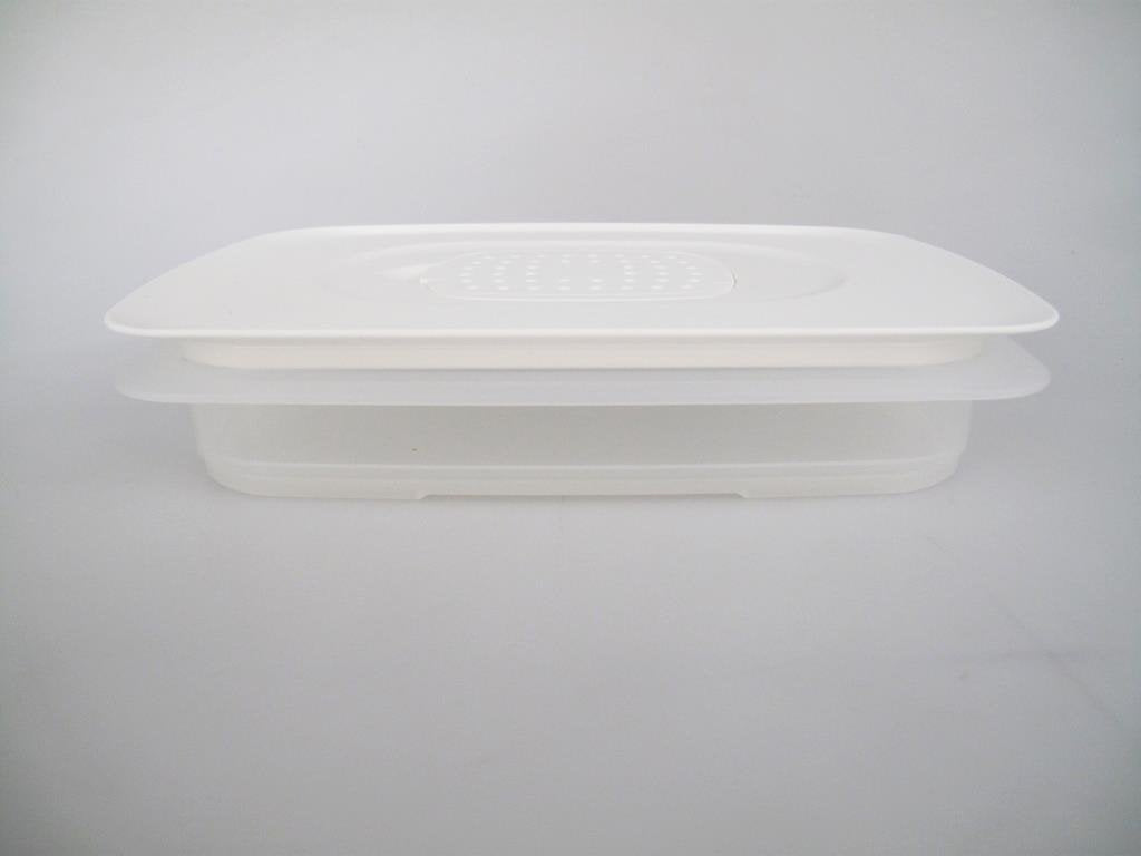 TUPPERWARE Cool`N Fresh 700 ml Behälter + Klimadeckel weiss Coolsmart Stapelprofi