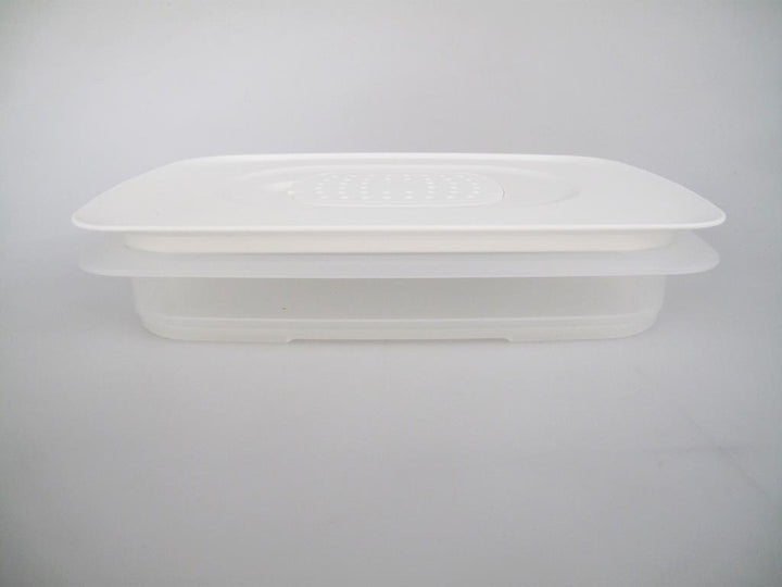 TUPPERWARE Cool`N Fresh 700 ml Behälter + Klimadeckel weiss Coolsmart Stapelprofi