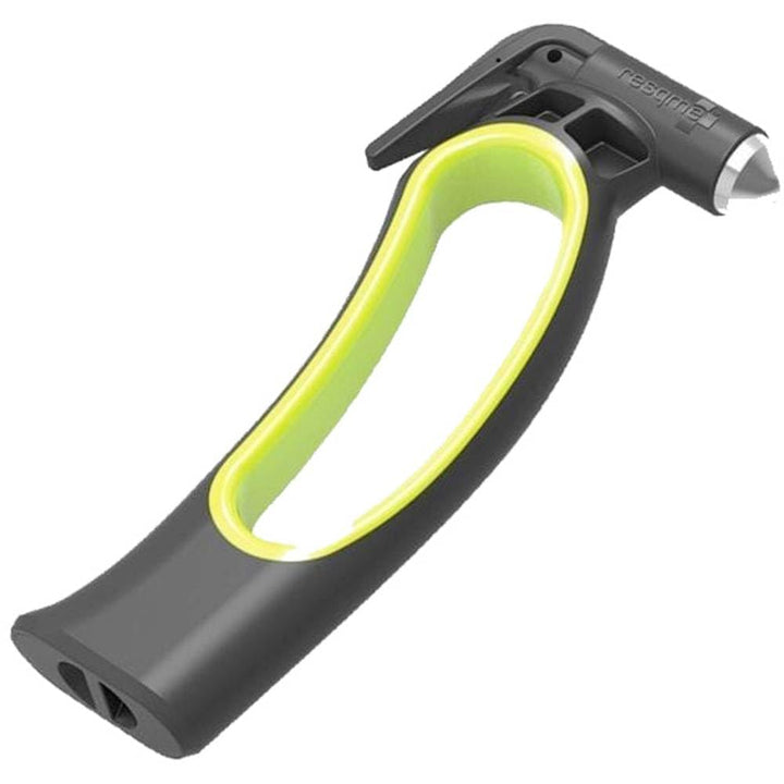 RESQME The Original Notfall-Schlüsselanhänger Auto Fluchtwerkzeug resqhammer Neon, resqhammer Neon