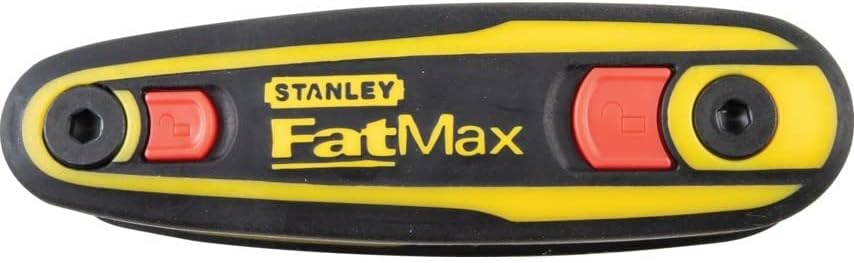Stanley FatMax Stiftschlüssel-Set, 1.5/2/2.5/3/4/5/6/8 mm, Fixierungsmechanismus, ergonomischer Grip