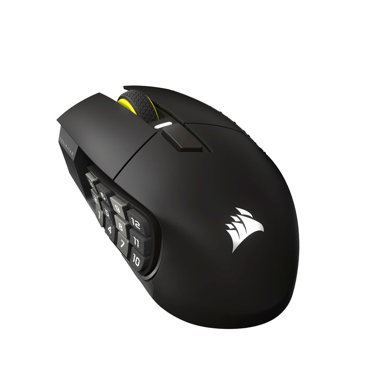 Corsair Scimitar Elite Wireless SE MMO Gaming Maus – 33.000 DPI, 16 Programmierbare Tasten, Einstell
