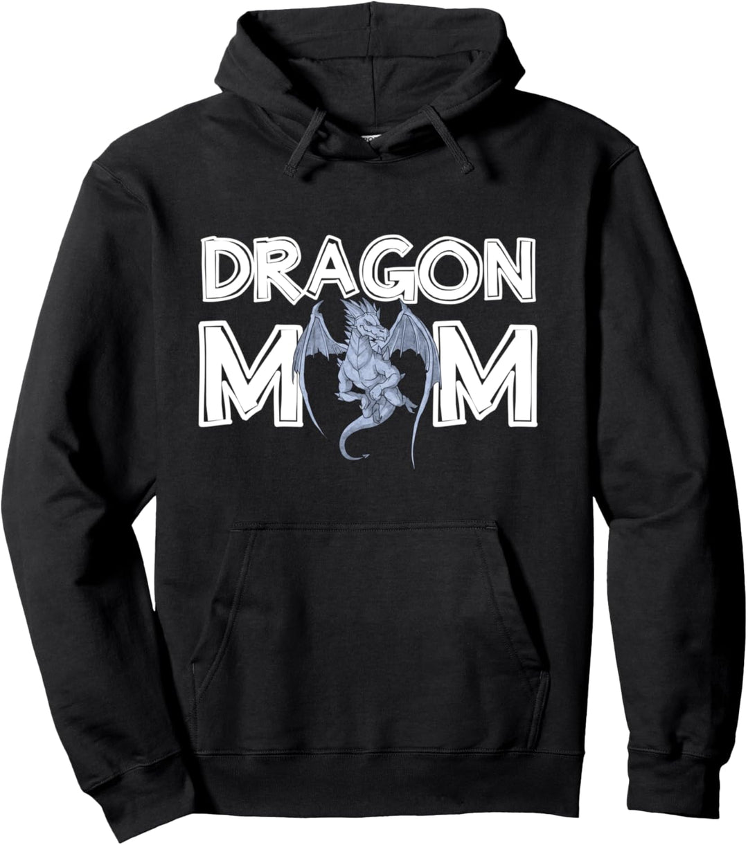 Damen Dragon Mom Mama Mutter Muttertags Geschenk Drachen Pullover Hoodie