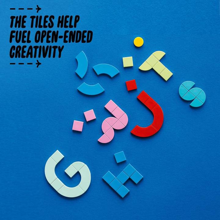 LEGO DOTS Lots of DOTS – Lettering 41950 DIY Craft Kit; Fun Alphabet to Inspire Creative Activities