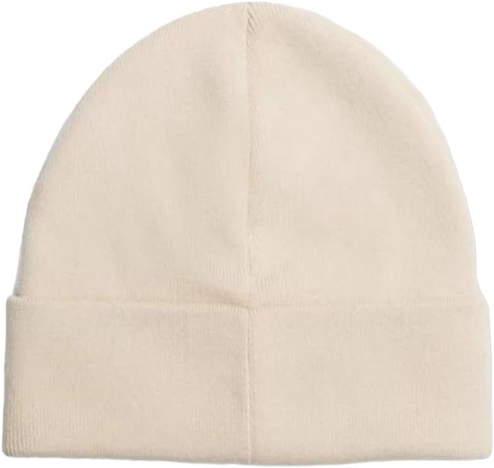 Calvin Klein Damen Gestrickte Mütze, Weiss (Ivory)