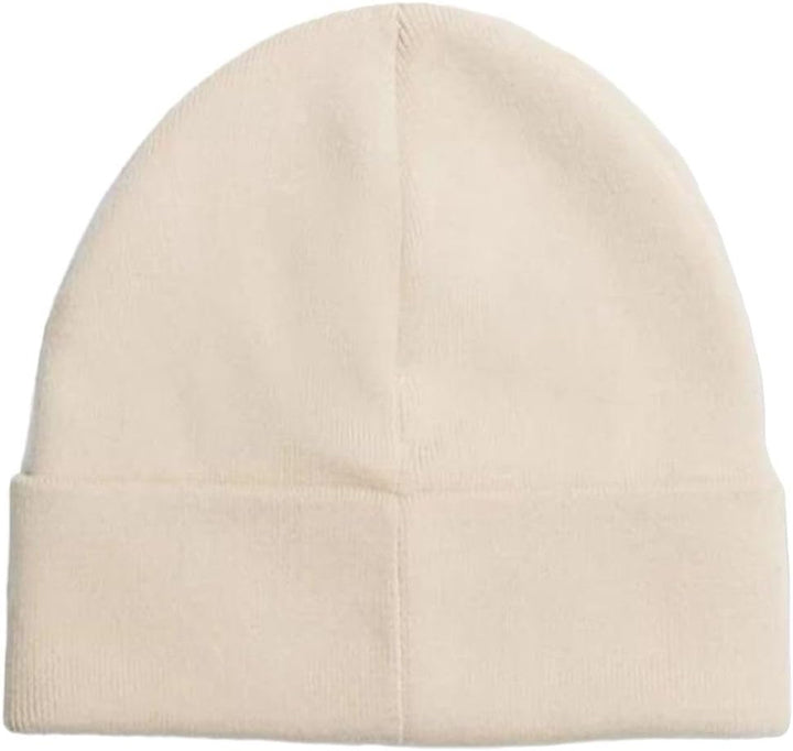 Calvin Klein Damen Gestrickte Mütze, Weiss (Ivory)
