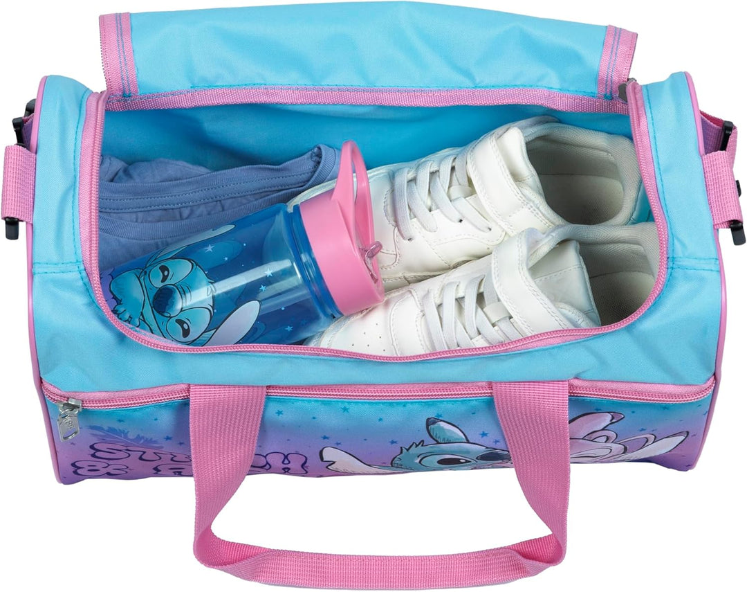 Scooli - Sporttasche für Kinder - 23 x 35 x 16 cm - geräumiges Hauptfach - Verstellbarer Schultergur